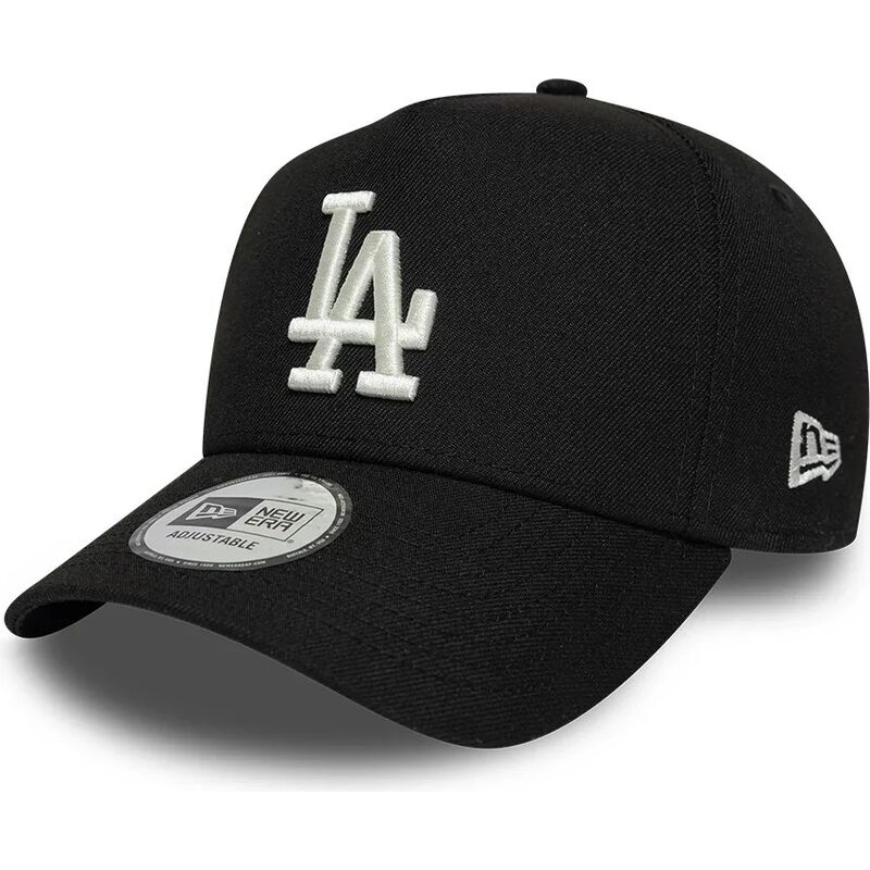 casquette-courbee-noire-snapback-e-frame-mythical-icon-los-angeles-dodgers-mlb-new-era