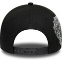 casquette-courbee-noire-snapback-e-frame-mythical-icon-los-angeles-dodgers-mlb-new-era