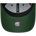 casquette-courbee-verte-ajustable-pour-femme-9forty-metallic-new-york-yankees-mlb-new-era