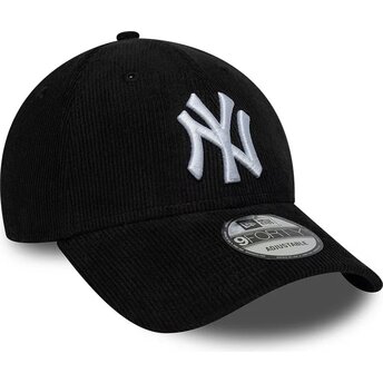 Casquette courbée noire snapback 9FORTY Entry Cord New York Yankees MLB New Era