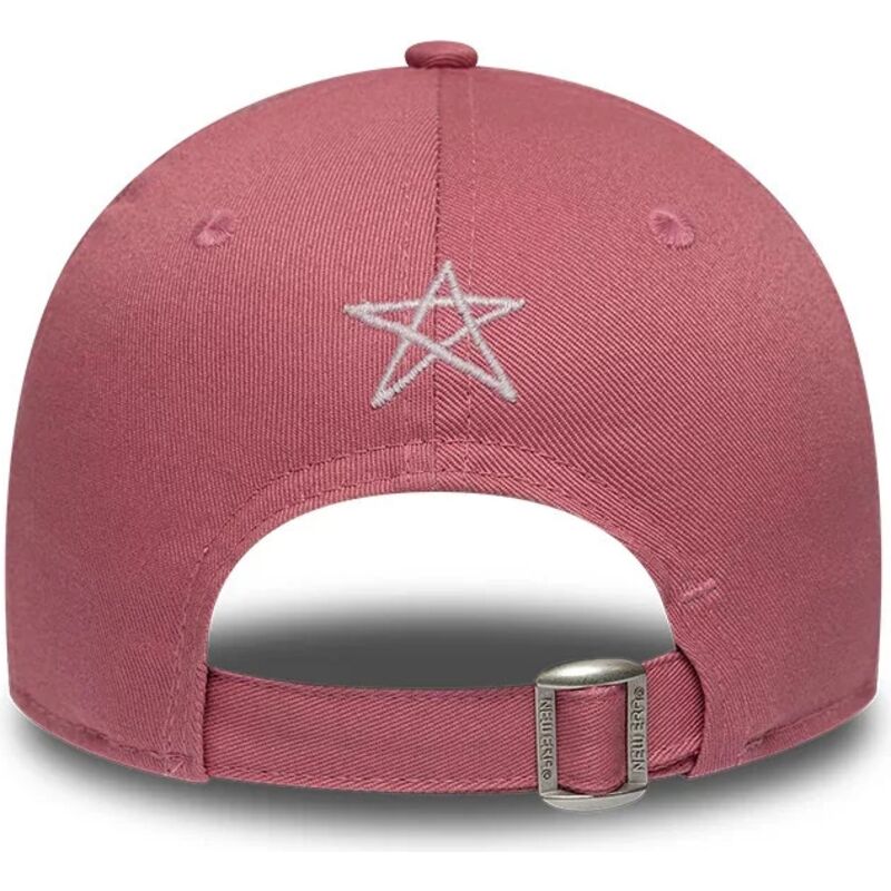 casquette-courbee-rose-ajustable-pour-enfant-9forty-space-new-york-yankees-mlb-new-era