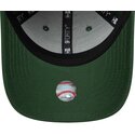 casquette-courbee-verte-fonce-ajustable-pour-enfant-avec-logo-vert-9forty-league-essential-los-angeles-dodgers-mlb-new-era