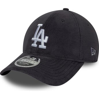 Casquette courbée grise snapback 9FORTY M-Crown Fleece Los Angeles Dodgers MLB New Era