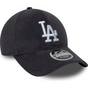 casquette-courbee-grise-snapback-9forty-m-crown-fleece-los-angeles-dodgers-mlb-new-era