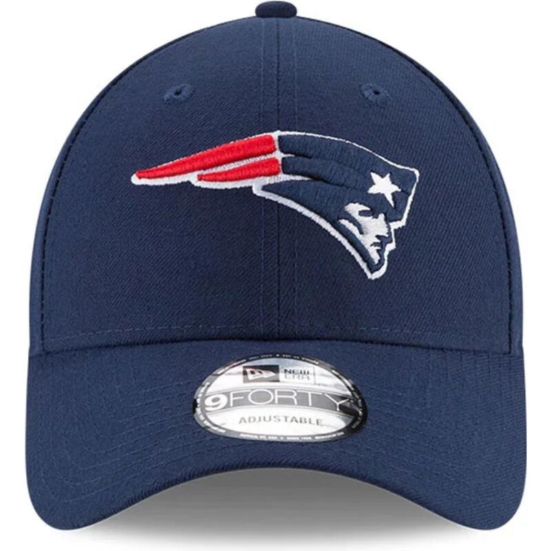 casquette-courbee-bleue-marine-ajustable-9forty-the-league-new-england-patriots-nfl-new-era casquette-courbee-bleue-marine-ajustable-9forty-the-league-new-england-patriots-nfl-new-era