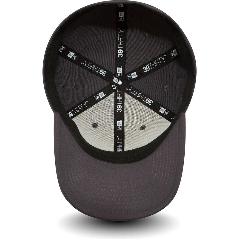 casquette-courbee-grise-fonce-ajustee-39thirty-basic-flag-new-era casquette-courbee-grise-fonce-ajustee-39thirty-basic-flag-new-era