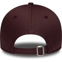 casquette-courbee-grenat-ajustable-pour-femme-avec-logo-grenat-9forty-league-essential-new-york-yankees-mlb-new-era