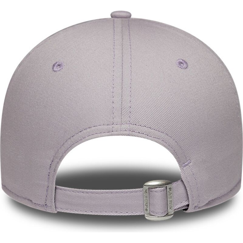 casquette-courbee-violette-claire-ajustable-pour-femme-9forty-league-essential-los-angeles-dodgers-mlb-new-era