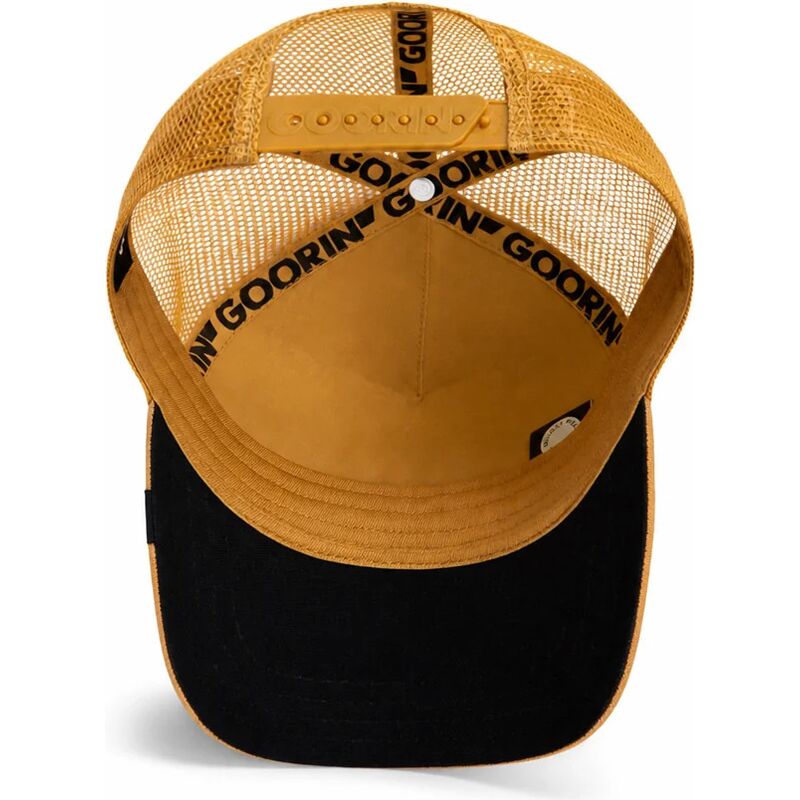 casquette-trucker-marron-scorpion-scorpion-badlands-deadly-the-farm-goorin-bros