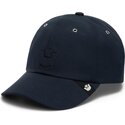 casquette-courbee-bleue-marine-ajustable-wordmark-castle-marquee-papa-the-farm-goorin-bros