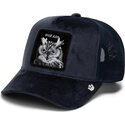 casquette-trucker-bleue-marine-hibou-velour-wise-ass-the-farm-goorin-bros
