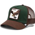 casquette-trucker-verte-et-marron-aigle-represent-eagle-original-recipe-the-farm-goorin-bros