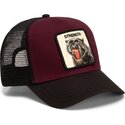 casquette-trucker-grenat-et-noire-panthere-strength-panther-original-recipe-the-farm-goorin-bros