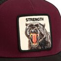 casquette-trucker-grenat-et-noire-panthere-strength-panther-original-recipe-the-farm-goorin-bros