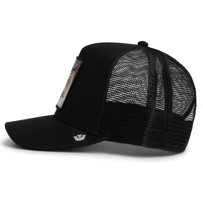 casquette-trucker-noire-hibou-wise-ass-original-recipe-the-farm-goorin-bros