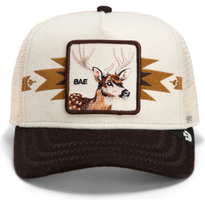 casquette-trucker-creme-et-marron-cerf-canyon-bae-trailblazer-the-farm-goorin-bros