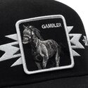 casquette-trucker-noire-cheval-canyon-gambler-trailblazer-the-farm-goorin-bros