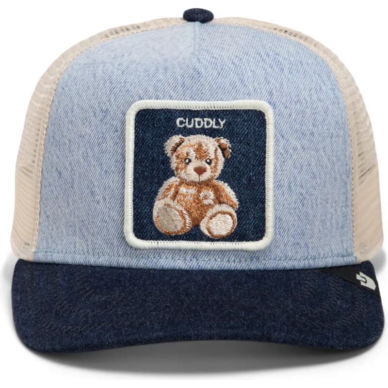 casquette-trucker-bleue-ours-en-peluche-cuddly-denim-after-dark-the-farm-goorin-bros