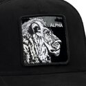 casquette-trucker-noire-lion-black-out-lion-blackened-metallic-alpha-the-farm-goorin-bros