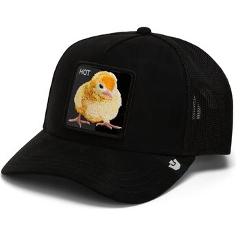 Casquette trucker noire poussin Black Out Chick Blackened Metallic Hot The Farm Goorin Bros.