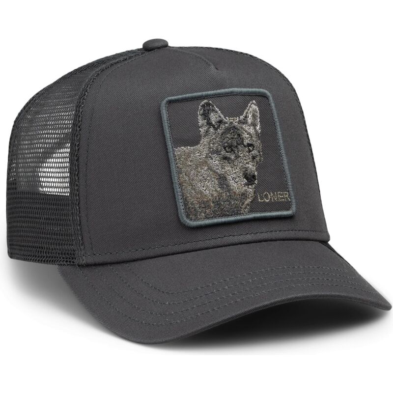 casquette-trucker-grise-loup-circle-of-life-loner-tone-shift-the-farm-goorin-bros