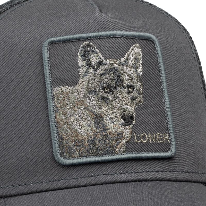 casquette-trucker-grise-loup-circle-of-life-loner-tone-shift-the-farm-goorin-bros