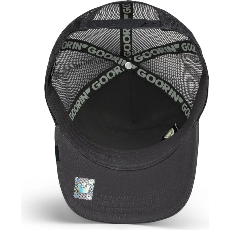 casquette-trucker-grise-loup-circle-of-life-loner-tone-shift-the-farm-goorin-bros