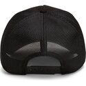 casquette-trucker-noire-et-rouge-lion-re-lionne-rosso-microsuede-king-the-farm-goorin-bros
