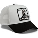 casquette-trucker-grise-et-noire-cheval-suede-stallion-microsuede-the-farm-goorin-bros