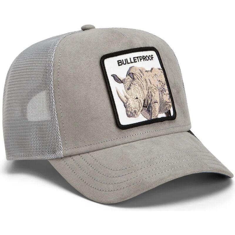 casquette-trucker-grise-rhinoceros-suede-rhino-microsuede-bulletproof-the-farm-goorin-bros