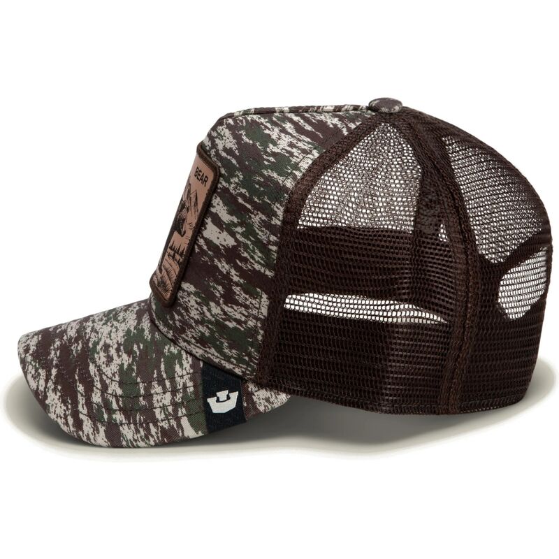 casquette-trucker-camouflage-et-marron-ours-engraved-bear-camo-glitch-the-farm-goorin-bros