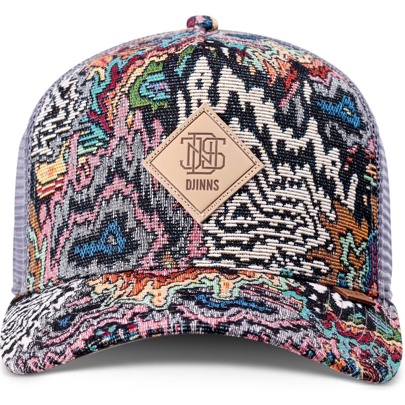 casquette-trucker-multicolore-et-grise-hft-color-explo-djinns casquette-trucker-multicolore-et-grise-hft-color-explo-djinns
