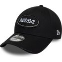 casquette-courbee-noire-ajustable-9forty-gem-patch-distress-alone-new-era