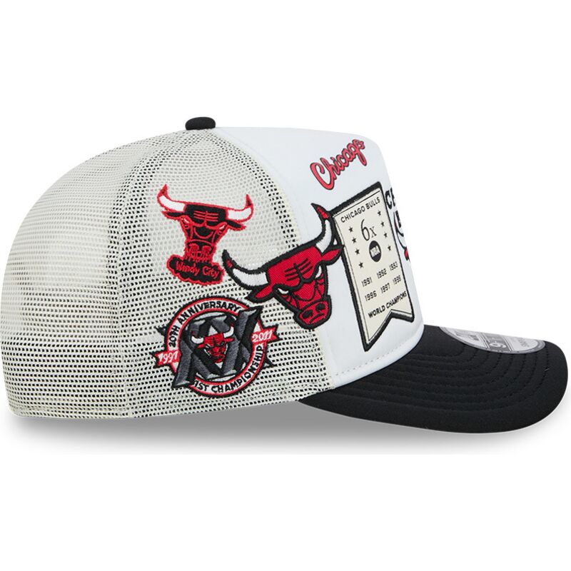 casquette-trucker-blanche-et-noire-hardwood-classics-9fifty-a-frame-precurved-chicago-bulls-nba-new-era casquette-trucker-blanche-et-noire-hardwood-classics-9fifty-a-frame-precurved-chicago-bulls-nba-new-era