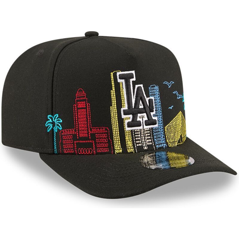 casquette-courbee-noire-snapback-9fifty-a-frame-precurved-skyline-los-angeles-dodgers-mlb-new-era casquette-courbee-noire-snapback-9fifty-a-frame-precurved-skyline-los-angeles-dodgers-mlb-new-era