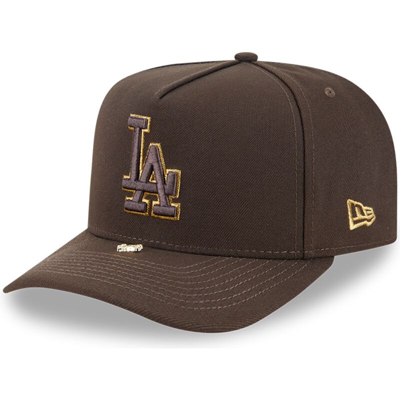 casquette-courbee-marron-snapback-9fifty-a-frame-precurved-visor-pin-los-angeles-dodgers-mlb-new-era casquette-courbee-marron-snapback-9fifty-a-frame-precurved-visor-pin-los-angeles-dodgers-mlb-new-era