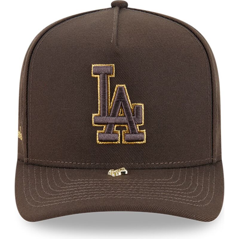 casquette-courbee-marron-snapback-9fifty-a-frame-precurved-visor-pin-los-angeles-dodgers-mlb-new-era casquette-courbee-marron-snapback-9fifty-a-frame-precurved-visor-pin-los-angeles-dodgers-mlb-new-era