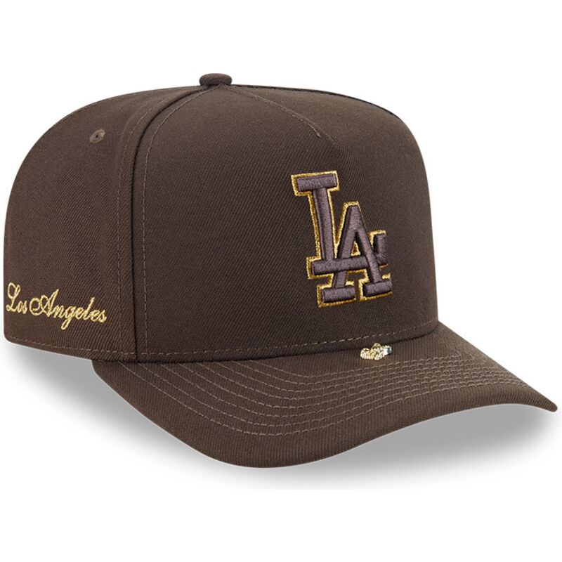 casquette-courbee-marron-snapback-9fifty-a-frame-precurved-visor-pin-los-angeles-dodgers-mlb-new-era casquette-courbee-marron-snapback-9fifty-a-frame-precurved-visor-pin-los-angeles-dodgers-mlb-new-era