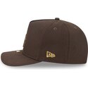 casquette-courbee-marron-snapback-9fifty-a-frame-precurved-visor-pin-los-angeles-dodgers-mlb-new-era