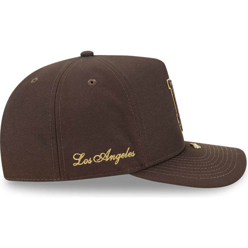 casquette-courbee-marron-snapback-9fifty-a-frame-precurved-visor-pin-los-angeles-dodgers-mlb-new-era casquette-courbee-marron-snapback-9fifty-a-frame-precurved-visor-pin-los-angeles-dodgers-mlb-new-era