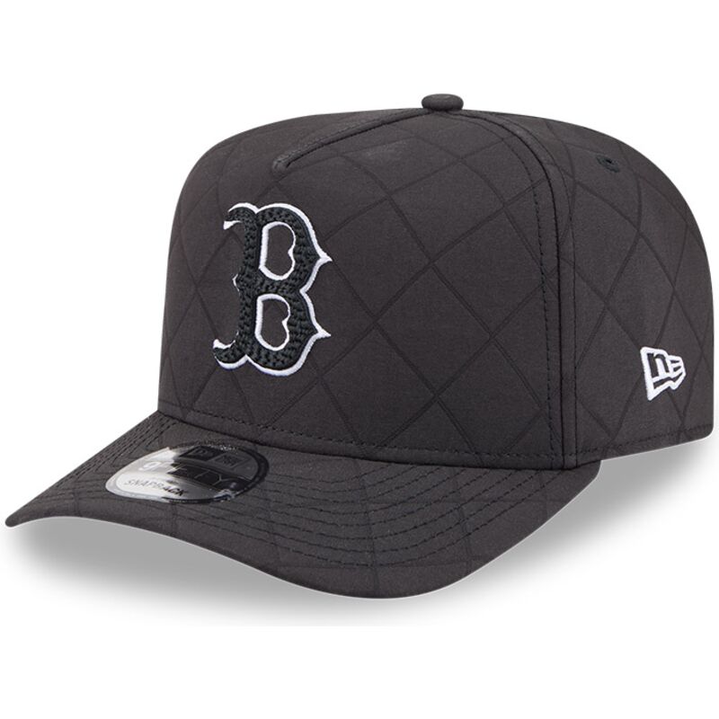 casquette-courbee-noire-snapback-avec-logo-noir-9fifty-a-frame-precurved-checkered-boston-red-sox-mlb-new-era casquette-courbee-noire-snapback-avec-logo-noir-9fifty-a-frame-precurved-checkered-boston-red-sox-mlb-new-era