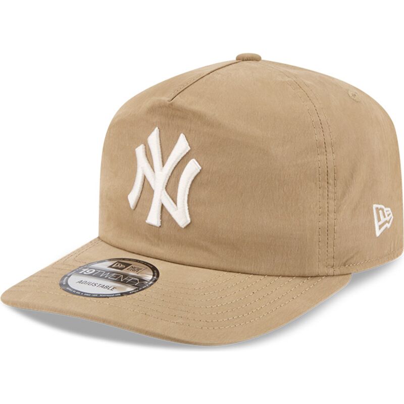 casquette-courbee-beige-snapback-19twenty-precurved-new-york-yankees-mlb-new-era