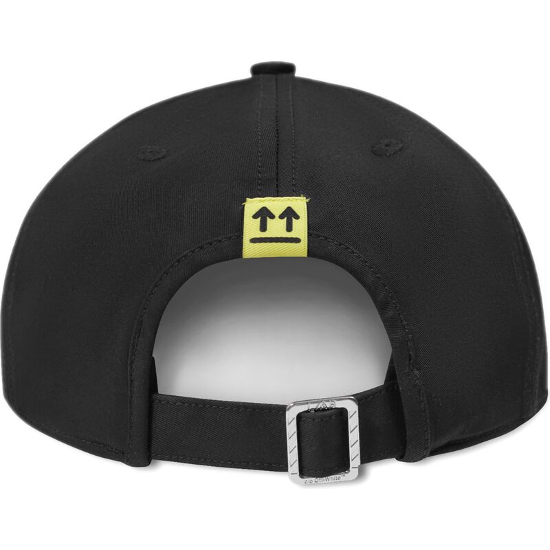 casquette-courbee-noire-ajustable-avec-logo-blanc-clamp-arrows-twill-l-ab-c-o-off-white