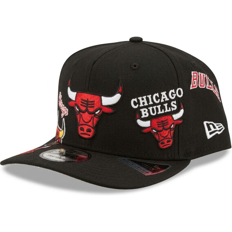 casquette-courbee-noire-snapback-9fifty-a-frame-precurved-multi-patch-chicago-bulls-nba-new-era casquette-courbee-noire-snapback-9fifty-a-frame-precurved-multi-patch-chicago-bulls-nba-new-era