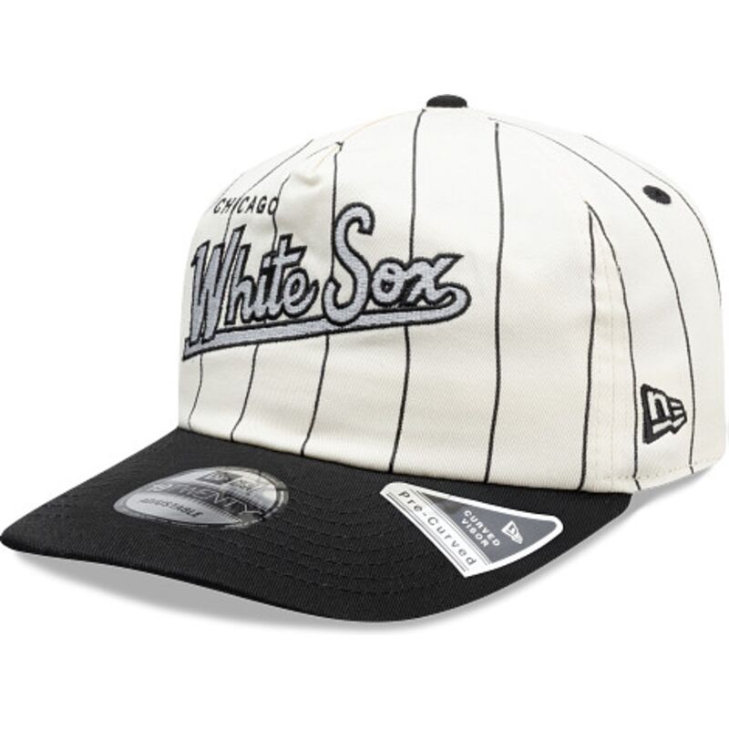 casquette-courbee-noire-et-blanche-snapback-19twenty-pinstripe-chicago-white-sox-mlb-new-era