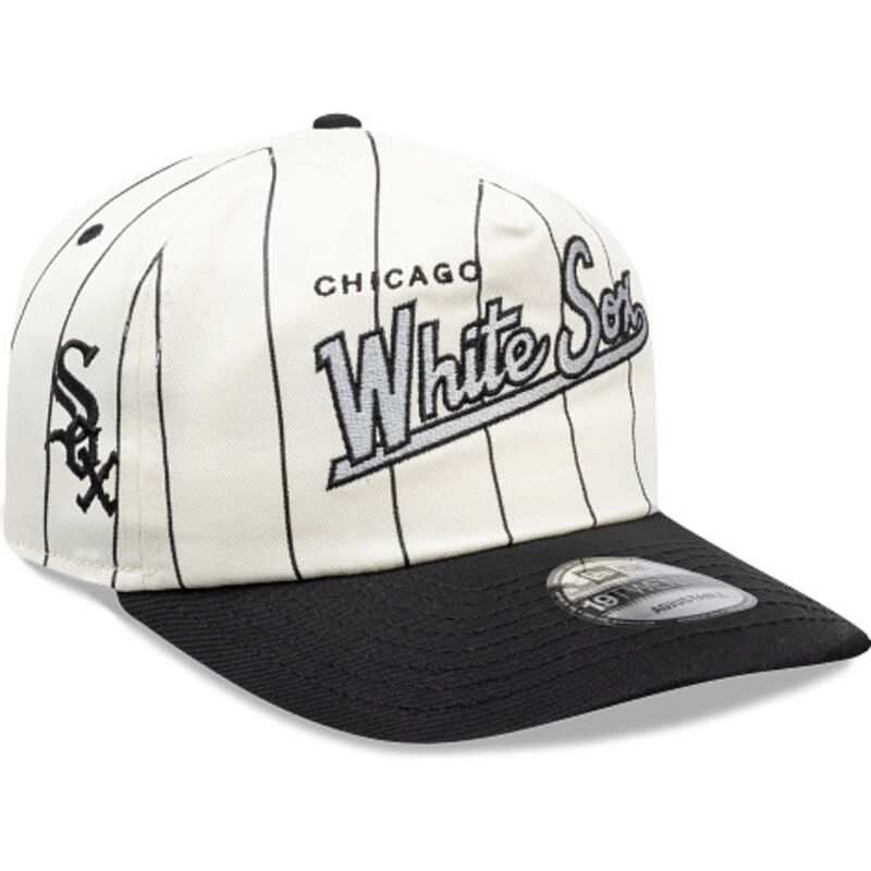 casquette-courbee-noire-et-blanche-snapback-19twenty-pinstripe-chicago-white-sox-mlb-new-era