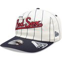 casquette-courbee-bleue-marine-et-blanche-snapback-19twenty-pinstripe-boston-red-sox-mlb-new-era