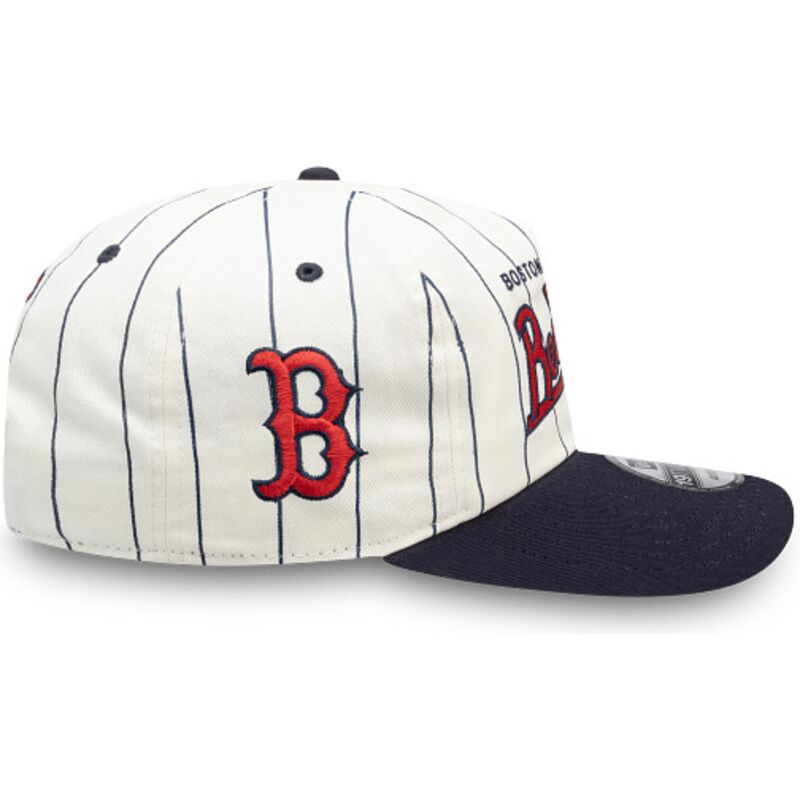 casquette-courbee-bleue-marine-et-blanche-snapback-19twenty-pinstripe-boston-red-sox-mlb-new-era casquette-courbee-bleue-marine-et-blanche-snapback-19twenty-pinstripe-boston-red-sox-mlb-new-era