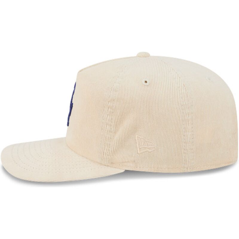 casquette-courbee-beige-ajustable-avec-logo-bleu-19twenty-precurved-corduroy-pastel-los-angeles-dodgers-mlb-new-era