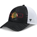 casquette-trucker-noire-et-blanche-structured-meshback-chicago-blackhawks-nhl-fanatics